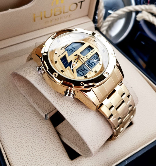 CASIO DOBLE HORA RAYO